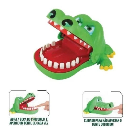 Brinquedo Crocodilo Mordedor