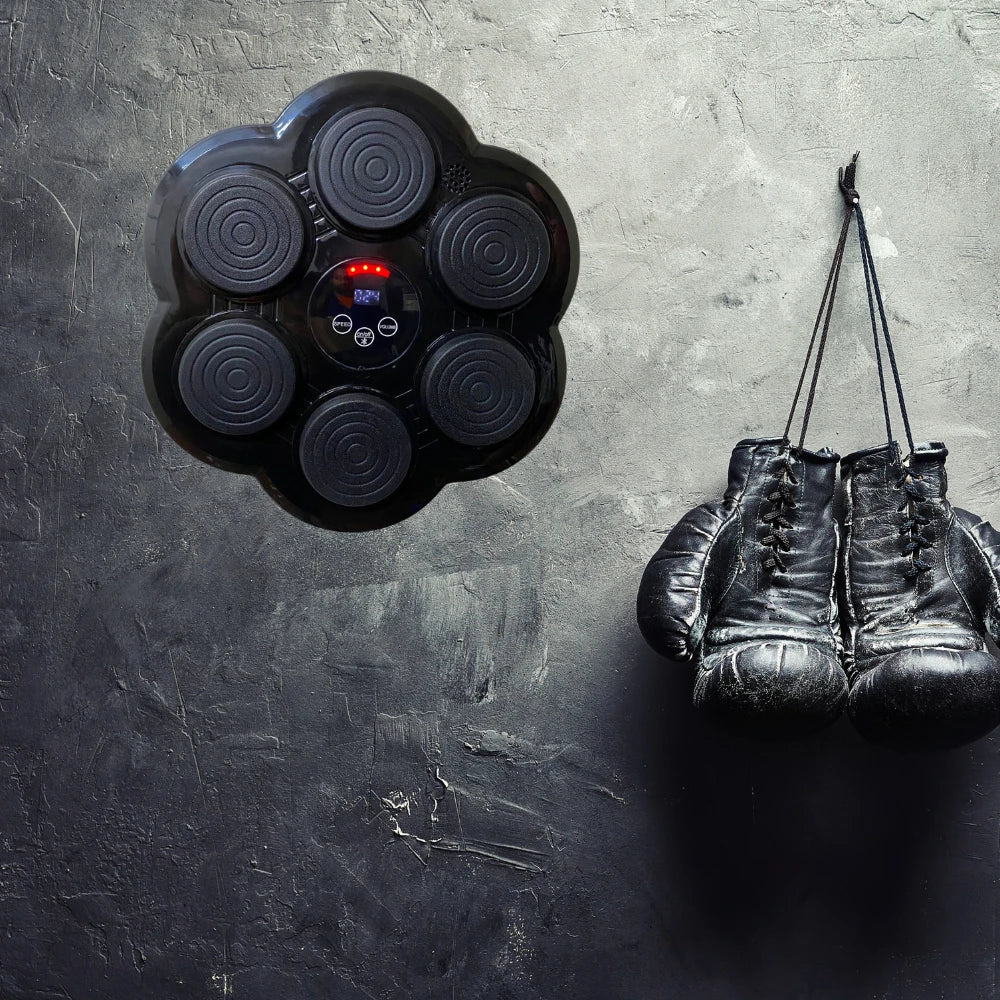 🥊 Torne Seu Treino Mais Divertido, Queime Calorias, Defina Seu Corpo! Boxe Musical Inteligente + Par de Luvas