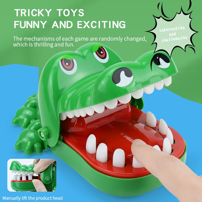 Brinquedo Crocodilo Mordedor