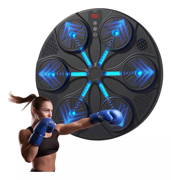 🥊 Torne Seu Treino Mais Divertido, Queime Calorias, Defina Seu Corpo! Boxe Musical Inteligente + Par de Luvas